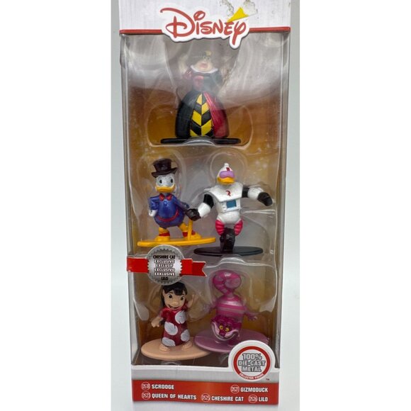 Disney Nano MetalFigs Die-Cast Metal 5 Pack jada toys NWT Scrooge Lilo - Picture 2 of 6